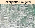 Leiterplatte eines Faxgertes